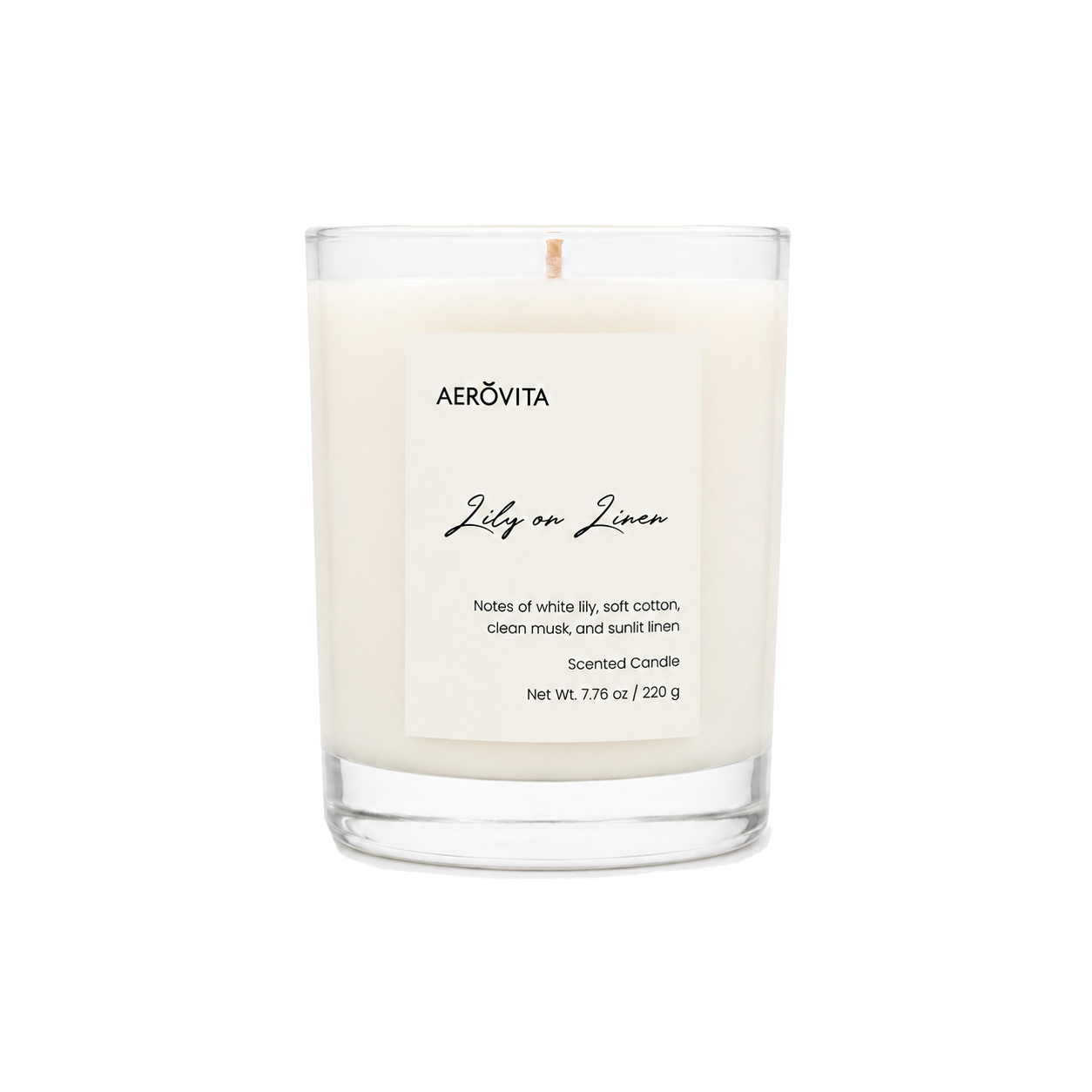 Lily on Linen — Scented Candle