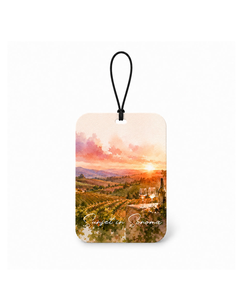 Sunset in Sonoma — Car Air Freshener Set of 6