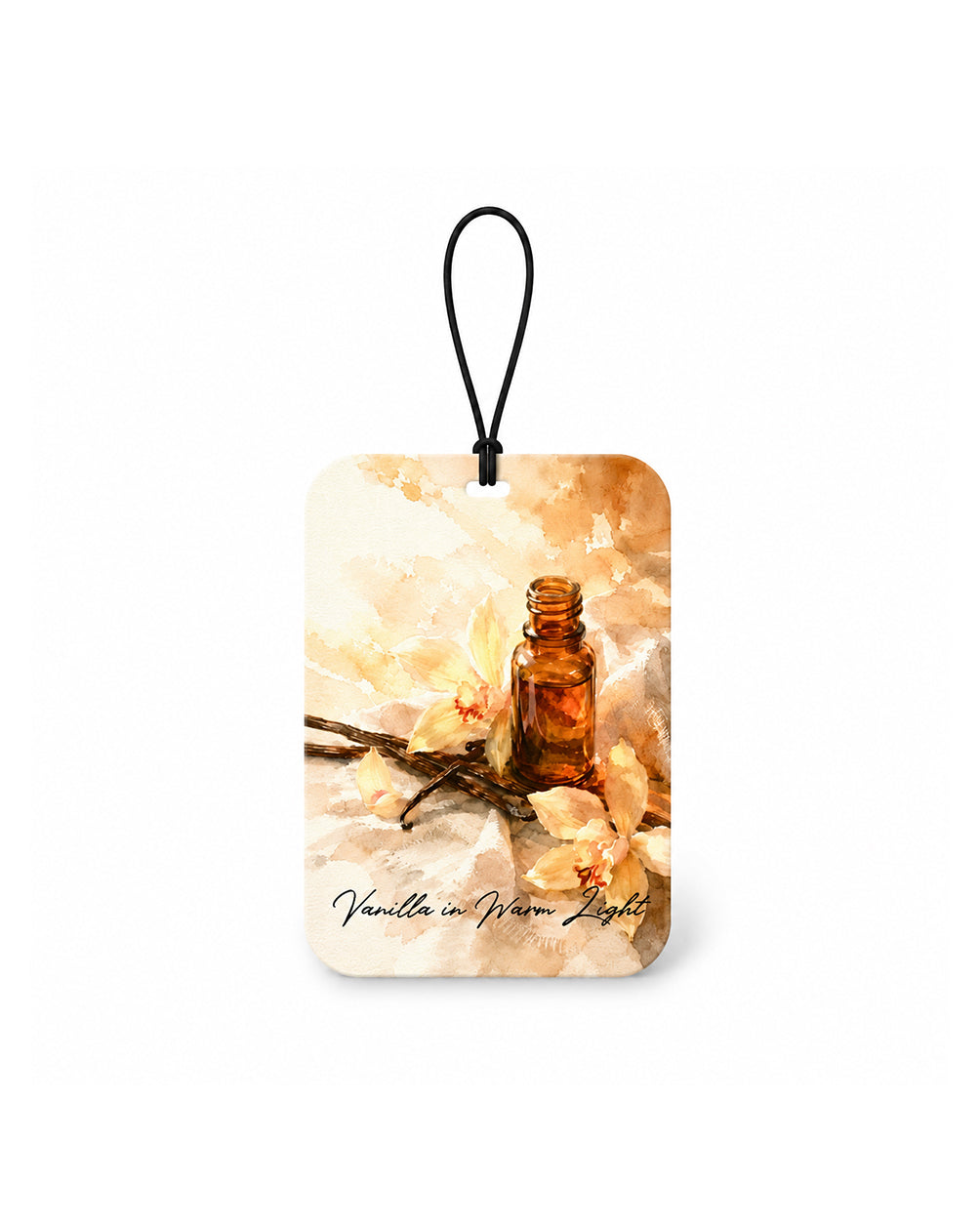 Vanilla in Warm Light- Car Air Freshener Set of 6