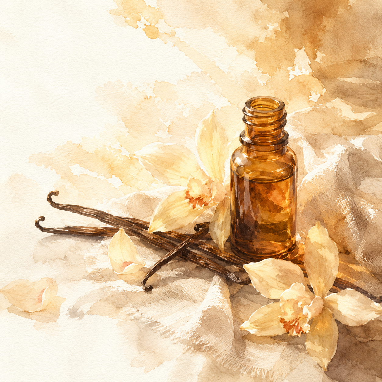 Vanilla in Warm Light — Fabric Spray