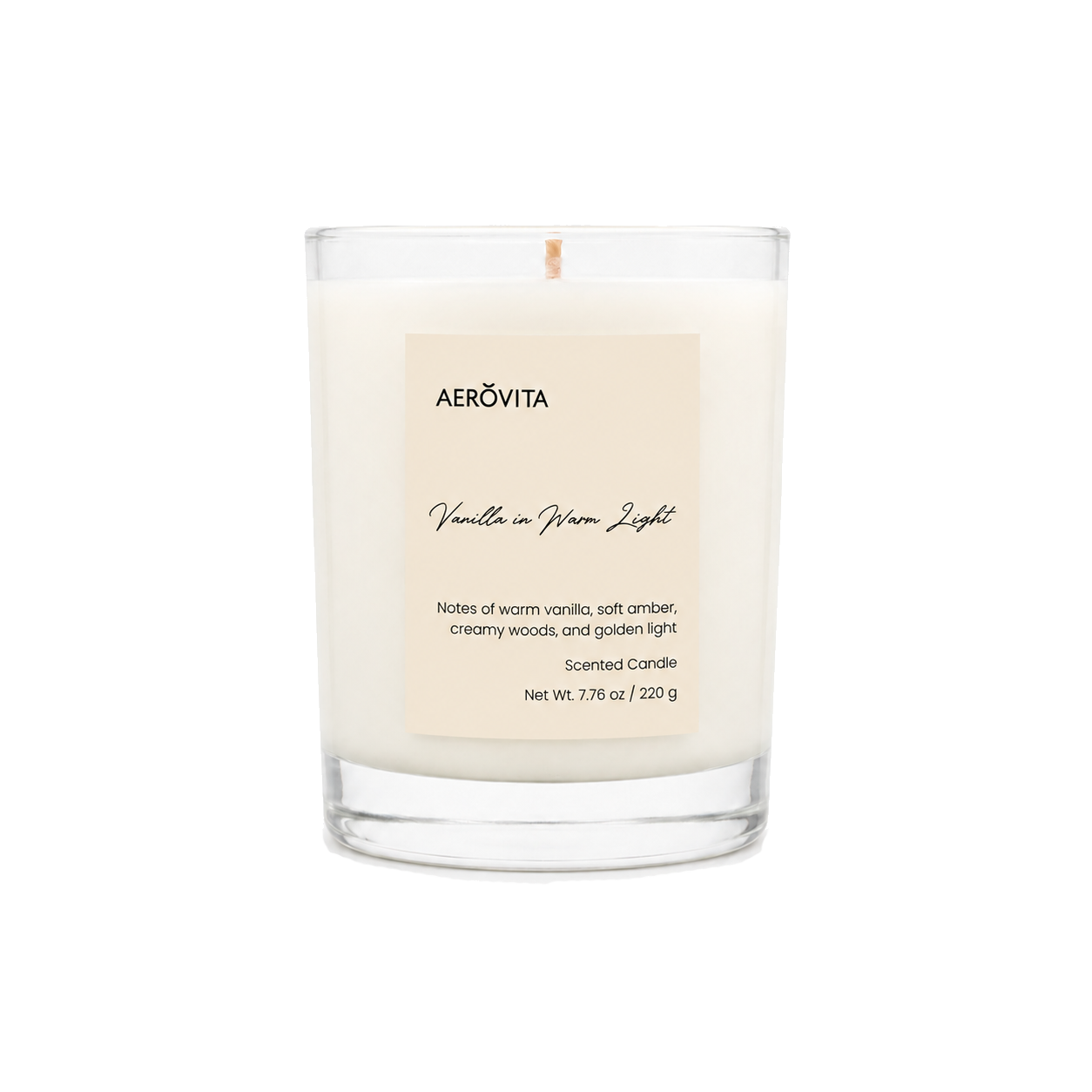 Vanilla in Warm Light — Scented Candle