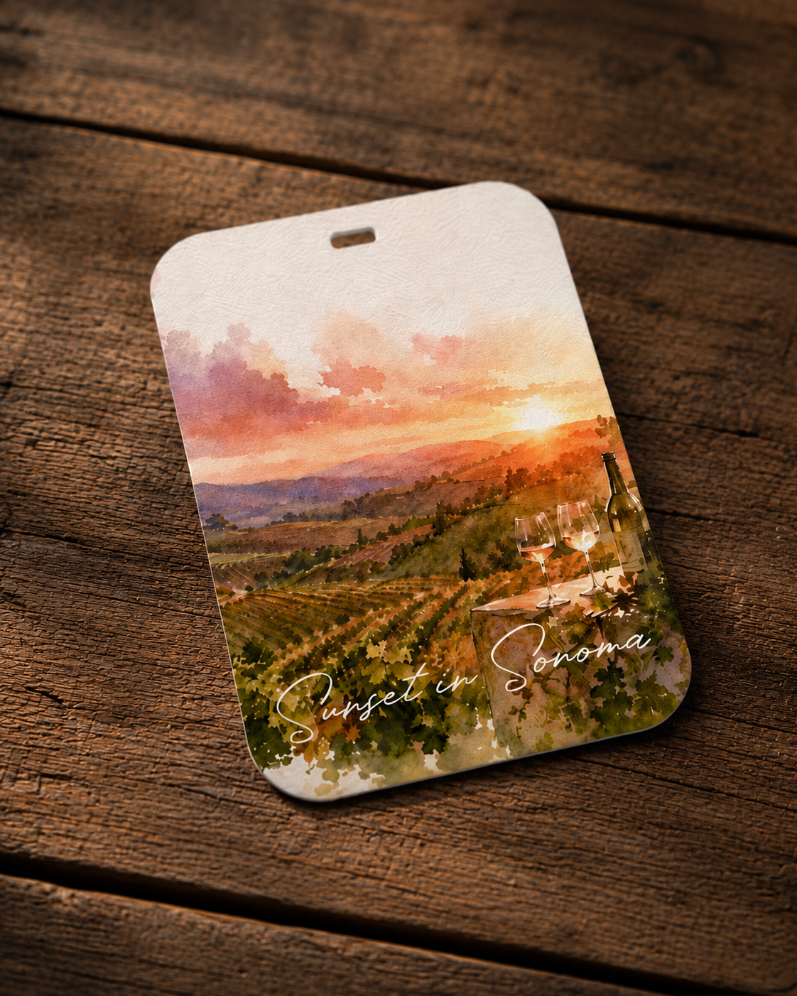 Sunset in Sonoma -Set of 6